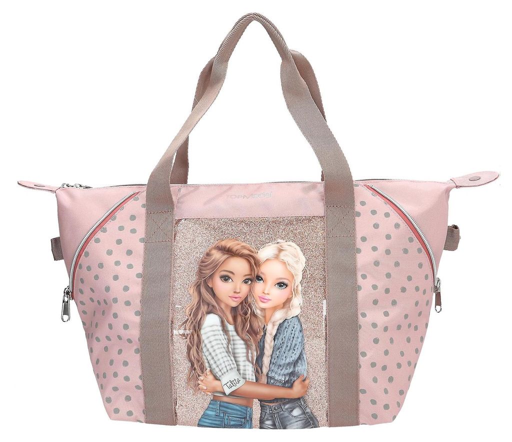 Depesche 14014 TOPModel Dots - Sporttasche in Rosa, mit Produktbild 