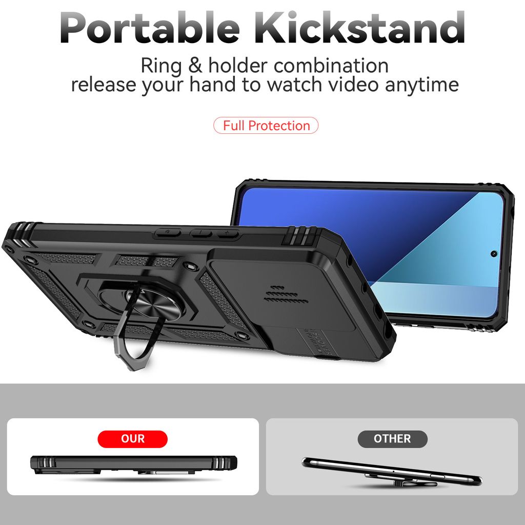 Pouzdro pro Xiaomi Redmi Note 13 Pro 4G dvouvrstvé pouzdro Obrázek produktu 5