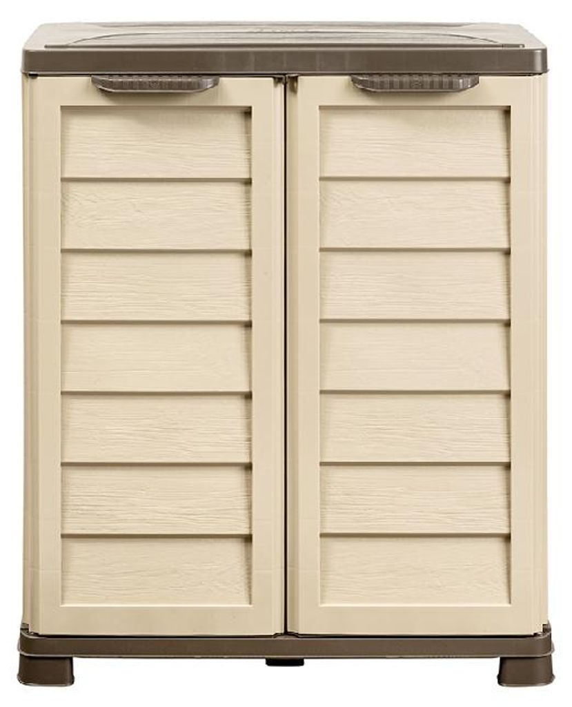 BAMA Armoire à sacs poubelle RIPONI, couleur beige/marron Image du produit 