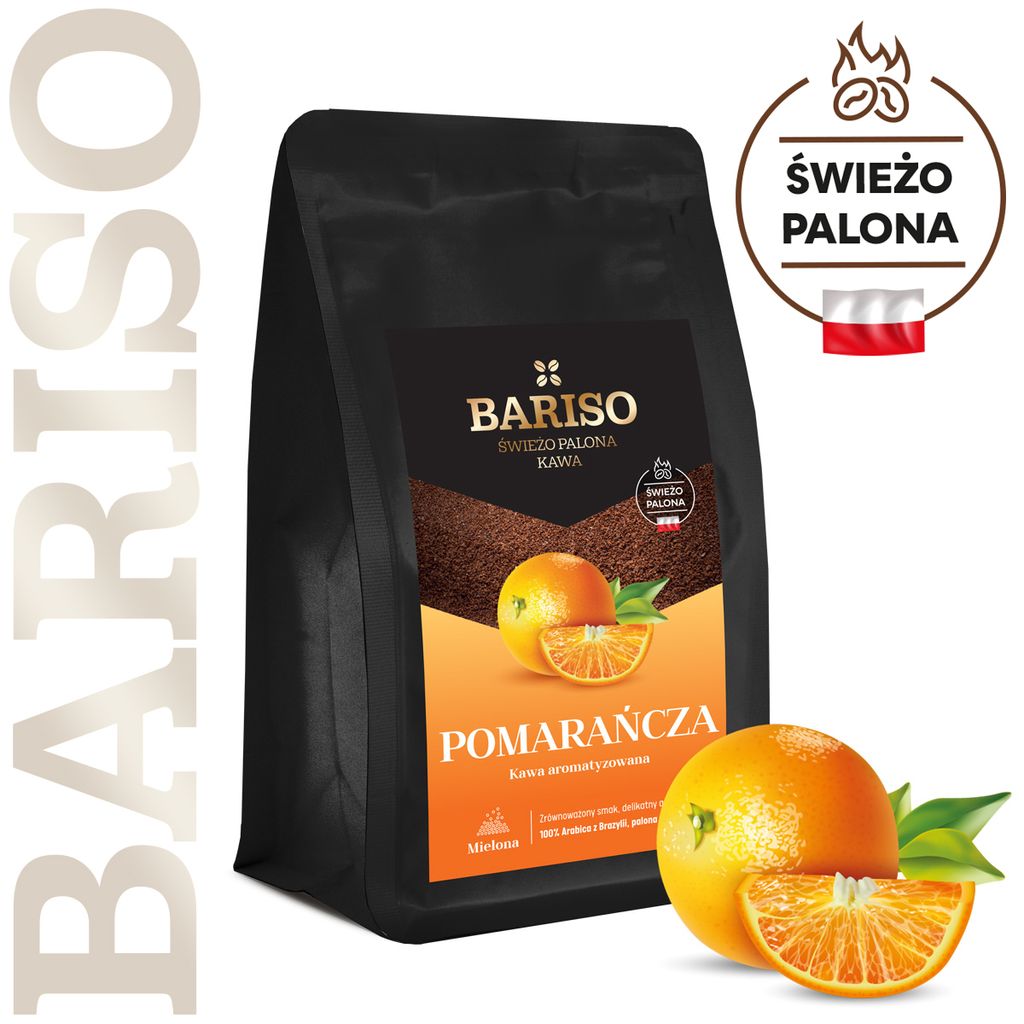 Kawa mielona BARISO POMARAŃCZA 200g Zdjęcie produktu 
