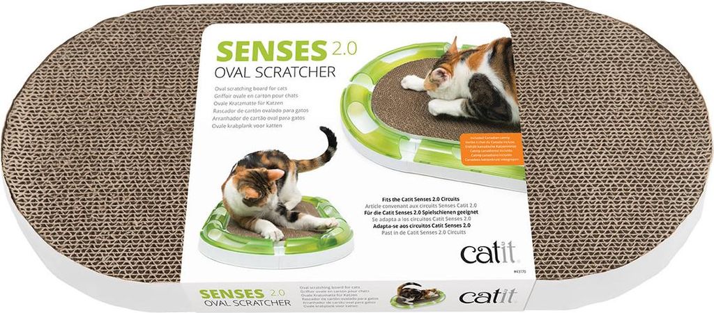 Catit Senses 2.0 Ovaler Kratzbaum Braun  Braun One Size Produktbild 