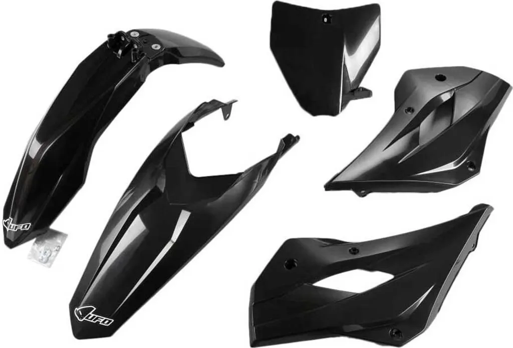 Réparez vos plastiques cassés : Kit carénage noir pour Husqvarna TC 85