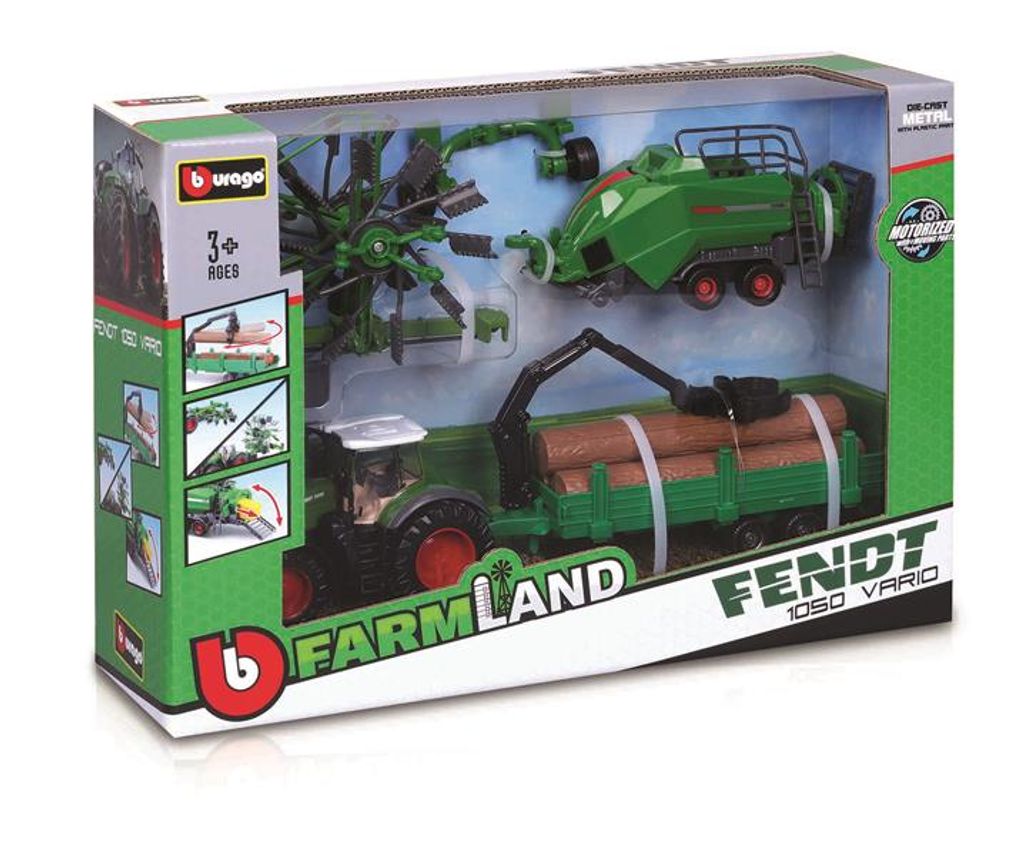 Bburago 18-31668 - Traktor - Fendt 1050 Vario mit 3 Produktbild 