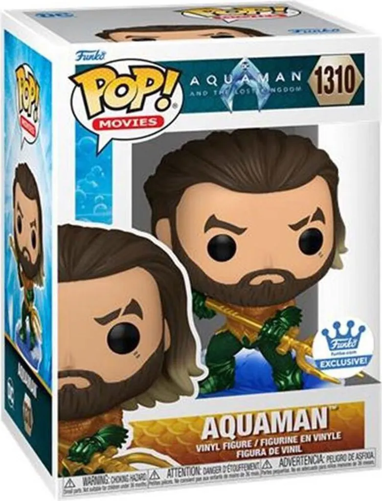 Figurine Aquaman Films Et Le Royaume Perdu Funko Pop Vinyle One Size DC