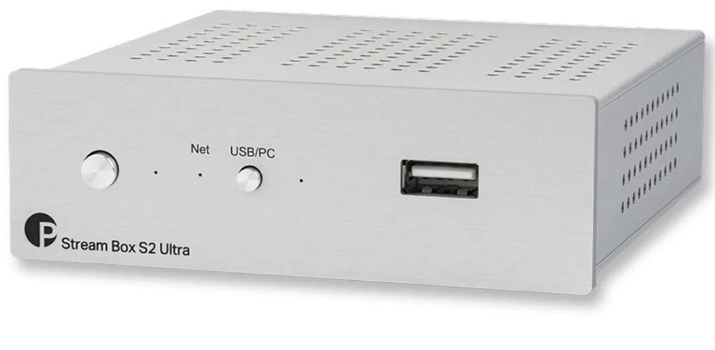 Pro-Ject Stream BOX S2 Netzwerk-Client, Internetradio, USB, LAN, WLAN, UPnP, DLNA-, Smartphone-Steuerung