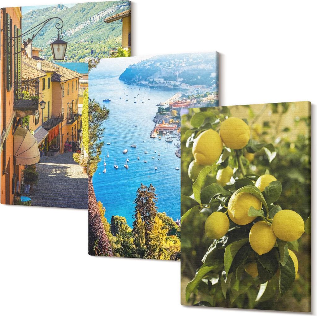 Leinwandbilder – Wandbilder – Leinwandbild – Canvas Bild – Polycanvas – Kunstdruck – – Modern – Aufhängefertig – Mehrteilig – ...