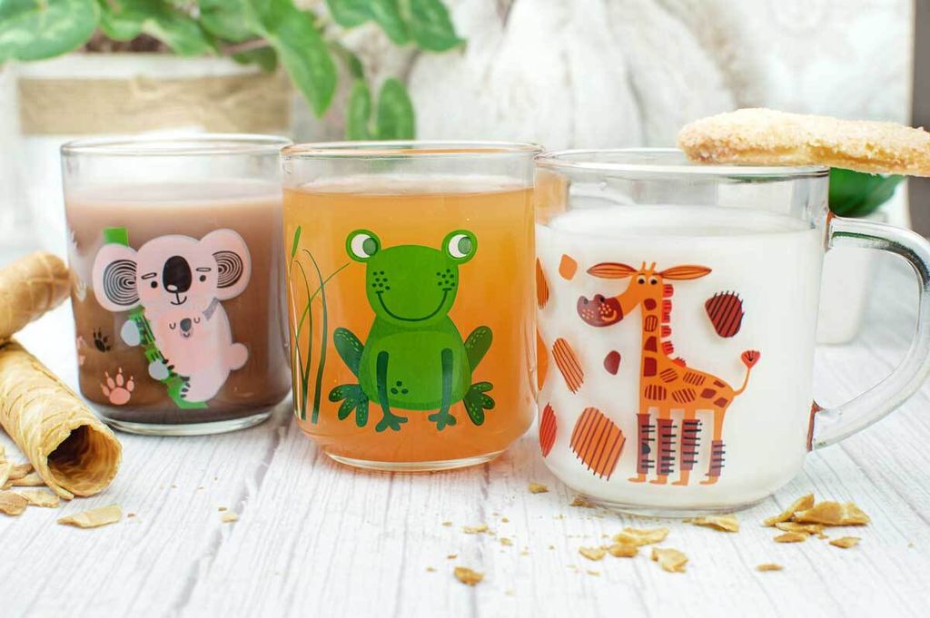 Sendez 6 hrnčekov s motívom zvierat 230ml poháre na čaj Obrázok produktu 3