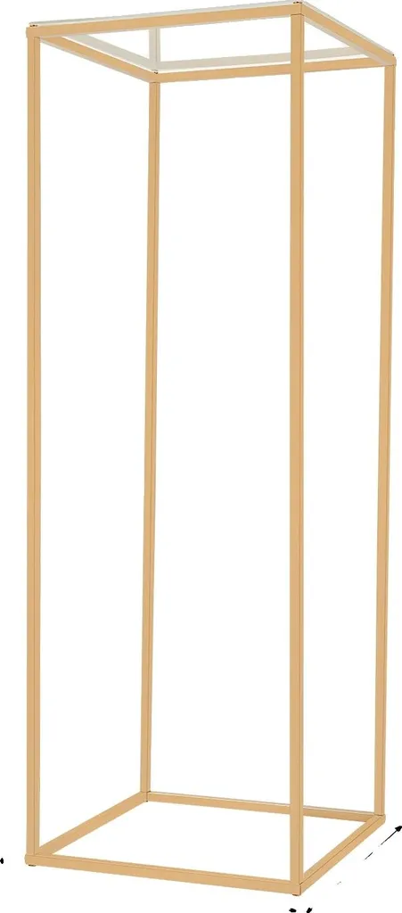 Support plante stable métal or - Fini les pots renversés avec ce pied