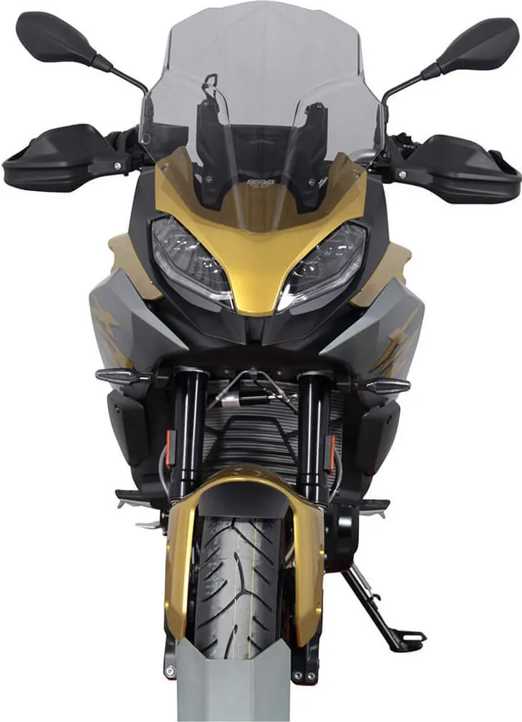 Réduire le Vent sur BMW F 900 XR avec la Bulle MRA Touring TM Gris Fumé