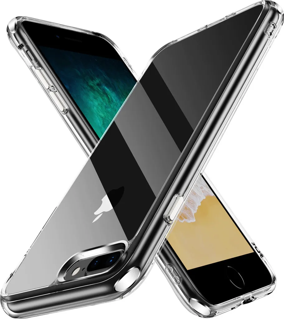 Offerta Custodia iPhone 8 Plus Antiurto Bumper TPU Rigida PC