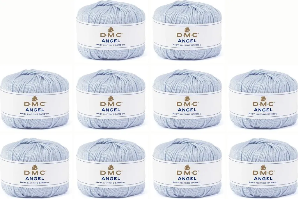 Tissu DMC Angel Anti-Irritation Laine Viscose - Lot de 10 Coupons 8101