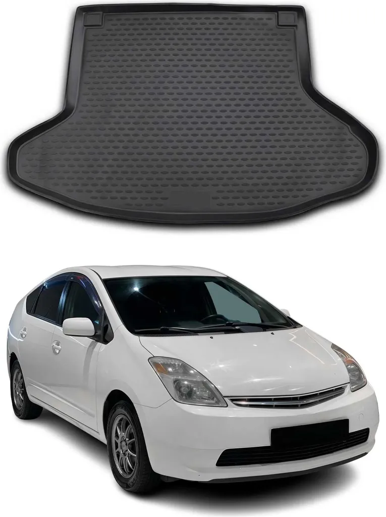 Tappetino Bagagliaio Toyota Prius 2004-2009 | Design TPE Nero