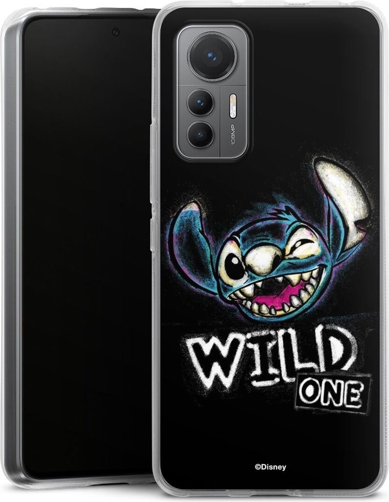 DeinDesign Handyhülle für Xiaomi 12 Lite 5G Silikon Hülle Case Smartphone Schutzhülle Disney Offizielles Lizenzprodukt Lilo & Stitch