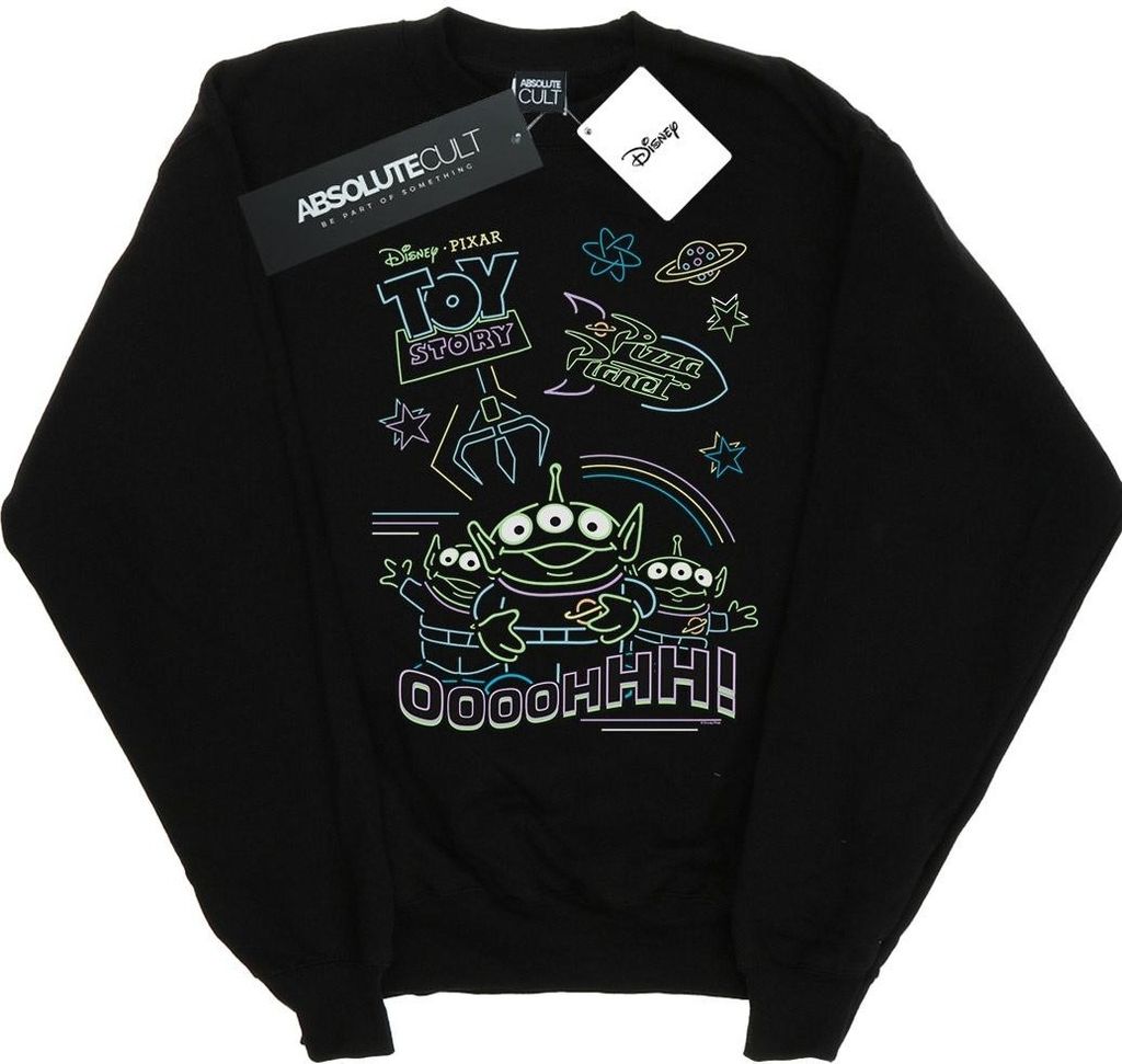 Disney - "Toy Story Little Green Men" Sweatshirt für Herren BI50234 (L) (Schwarz)