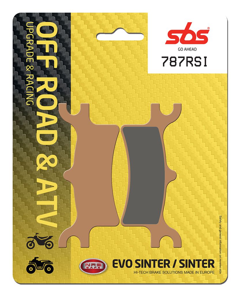 Bremsbelag SBS 787RSI (Satz pro Scheibe) Offroad Racing Sinter