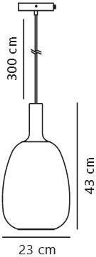 Hängelampe Rauchglas Nordlux Alton 23 messing, schwarz E27 Produktbild 5