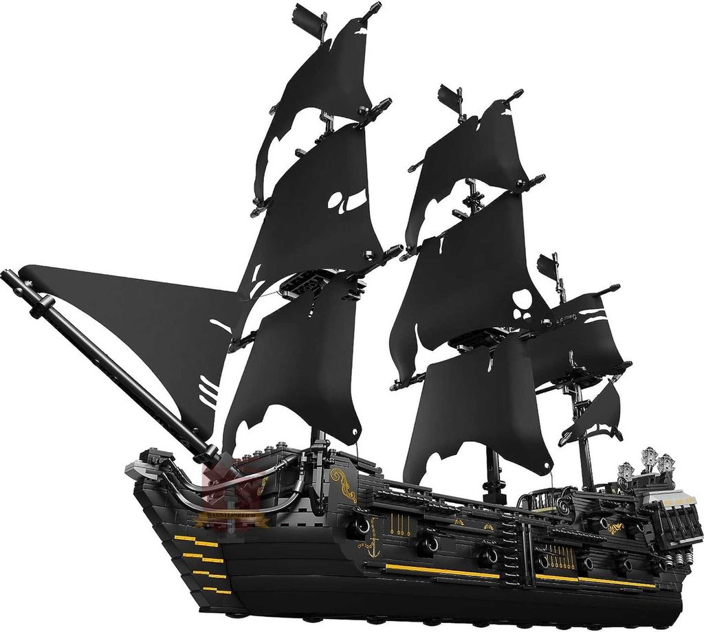 13186-Bateau pirate Black Pearl 2 (Mould King) Briques de Image du produit 