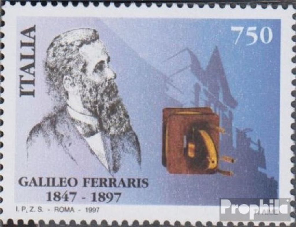 Briefmarken Italien 1997 Mi 2481 (kompl.Ausg.) postfrisch Galileo Ferraris