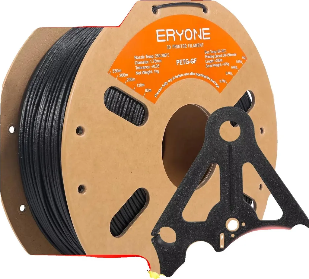 Filament d'impression 3D noir pour fabrication de grandes pièces 5 kg