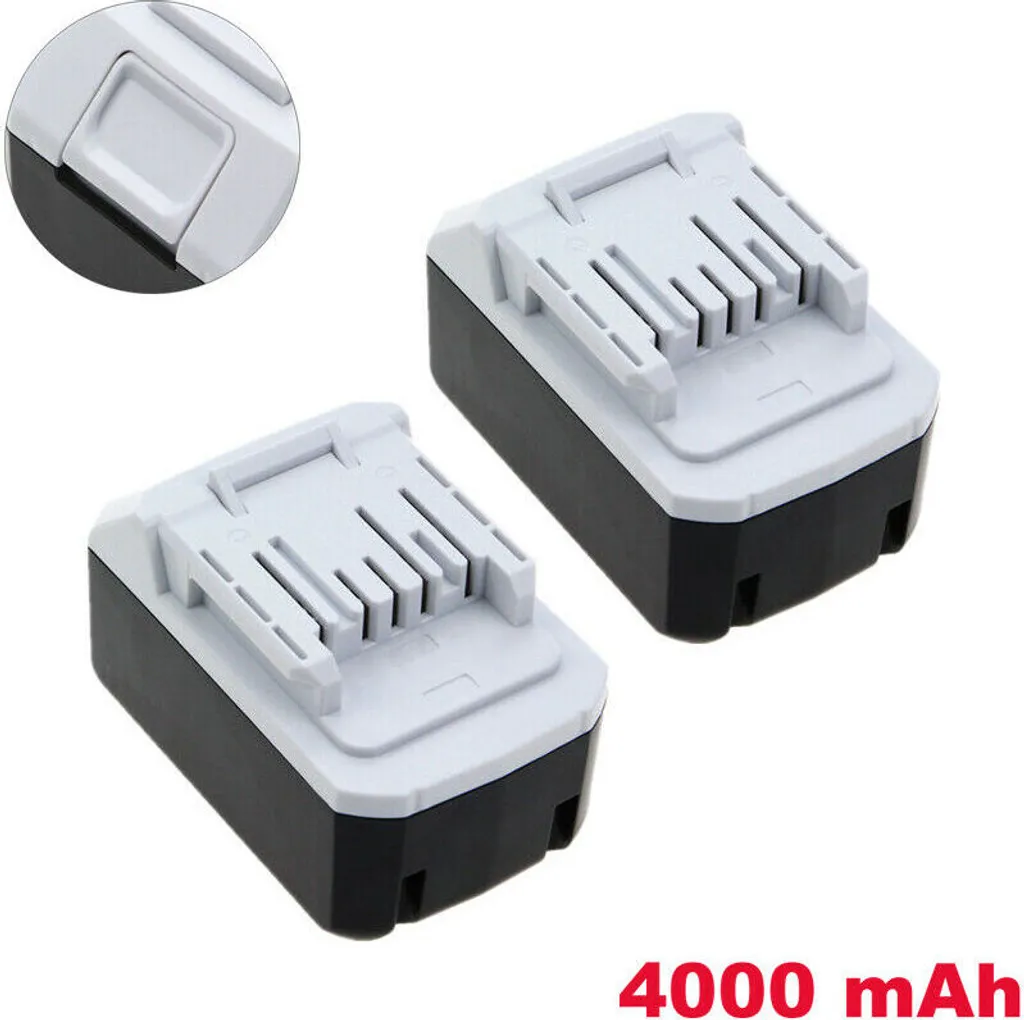Pack de 2 Batteries 18V 4.0Ah pour Makita BL1813G BL1815G et HP457D