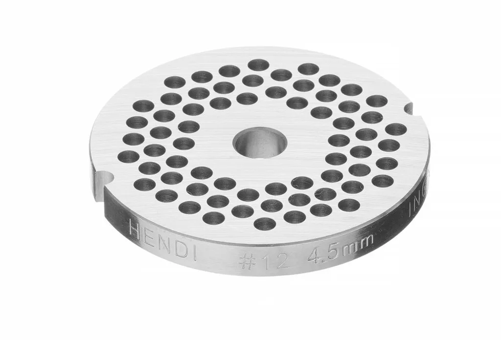 Grille Hachoir Hendi 210802 Ø4,5mm - Fini la Viande Écrasée et de Mauvaise Qualité