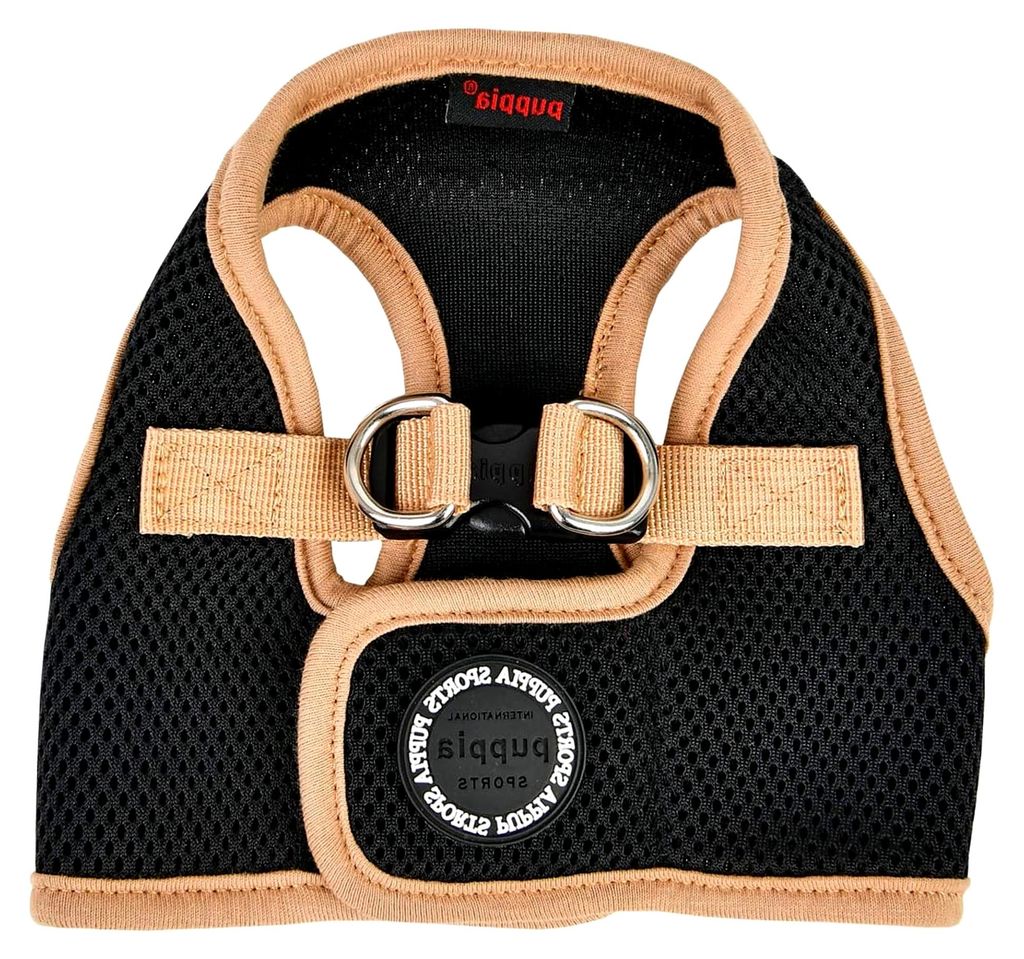 Hundegeschirr Soft Vest Harness B II Schwarz XXL - 150 g