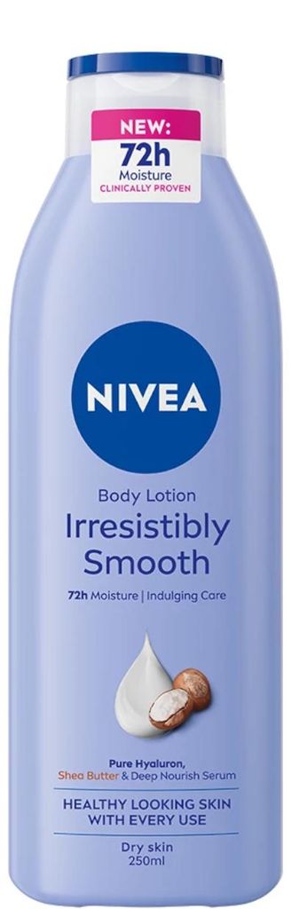 Nivea Body Lotion 250ml Irresistibly Smooth