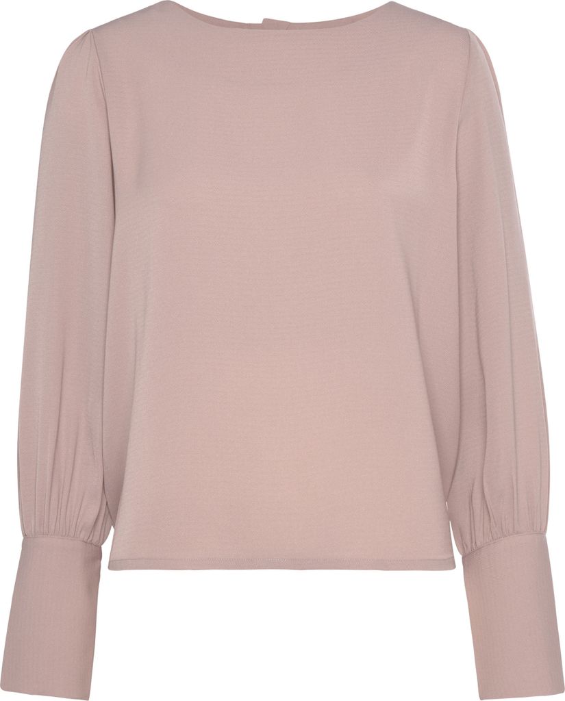 LASCANA Langarmbluse mauve Größe 40