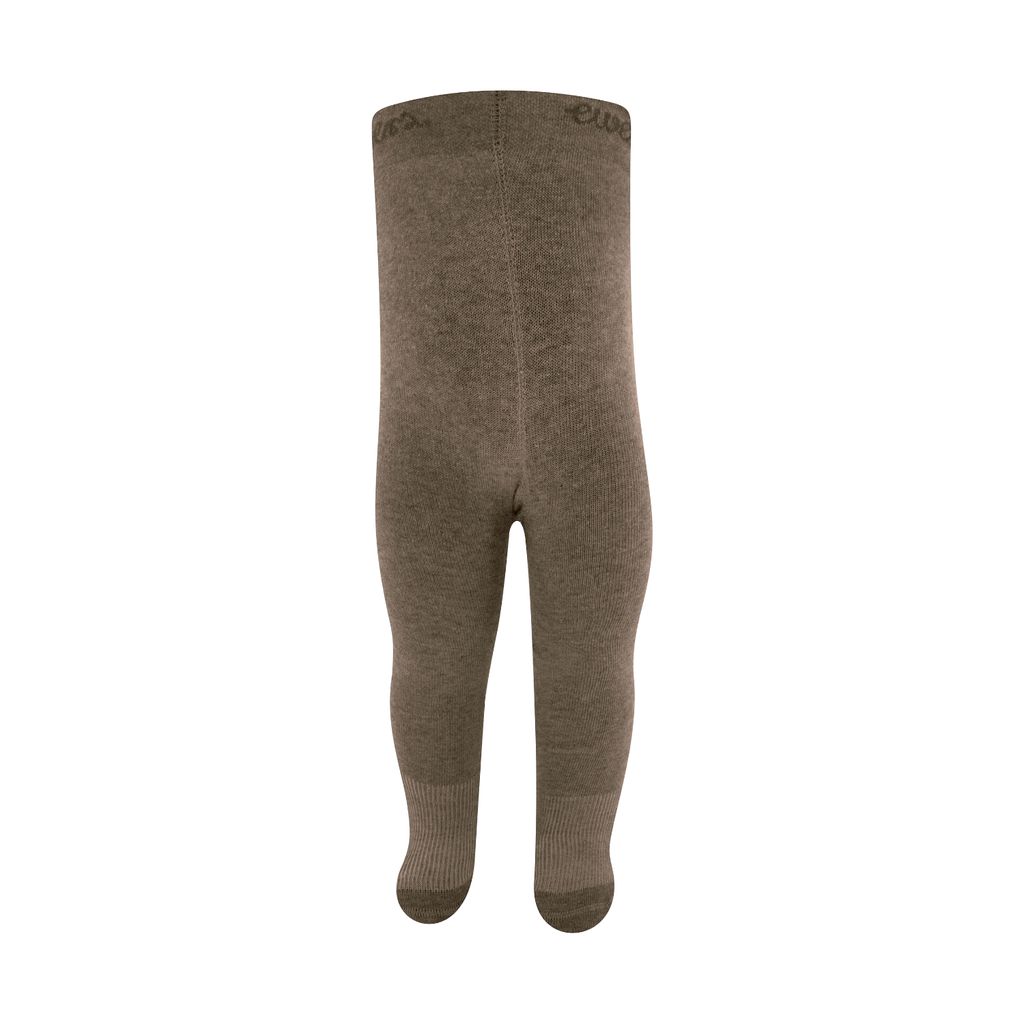 Kinderstrumpfhose aus Baumwolle – Mokka – 68