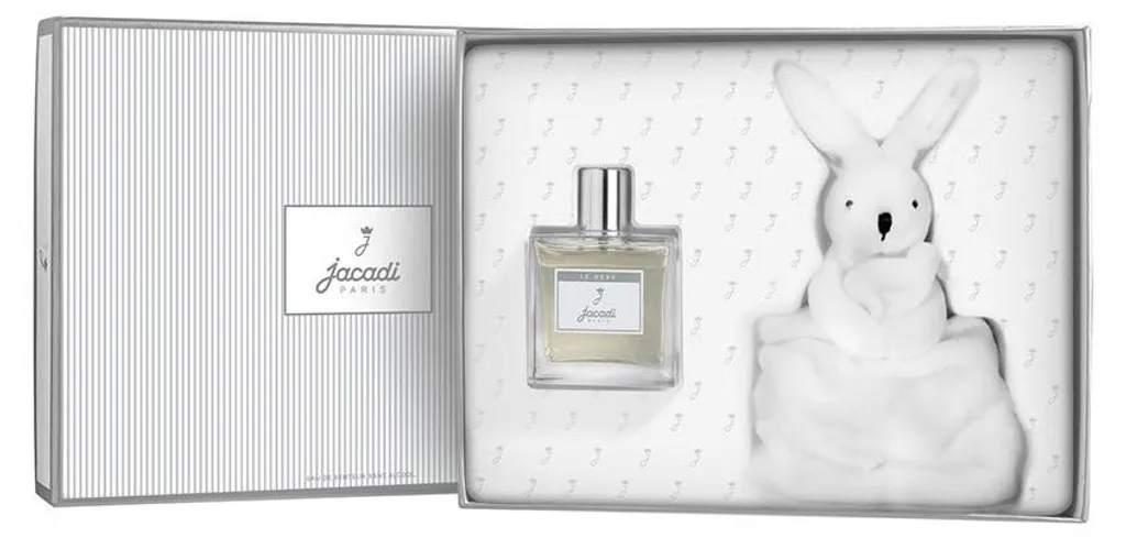 Coffret de Naissance Jacadi avec Senteur et Doudou Lapin Doux