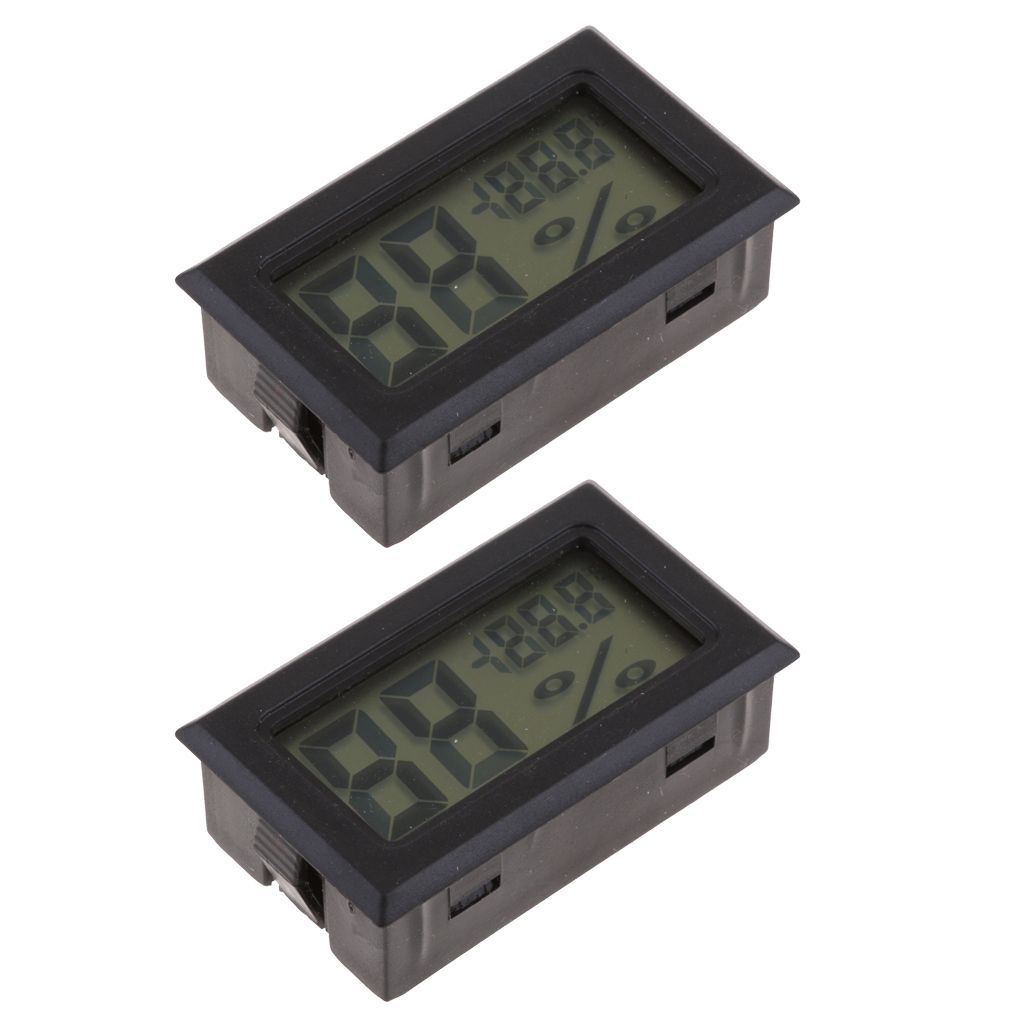 Temperatur Luftfeuchtigkeit Messgerät Klein/Messung Genauigkeit LCD Hygrometer 