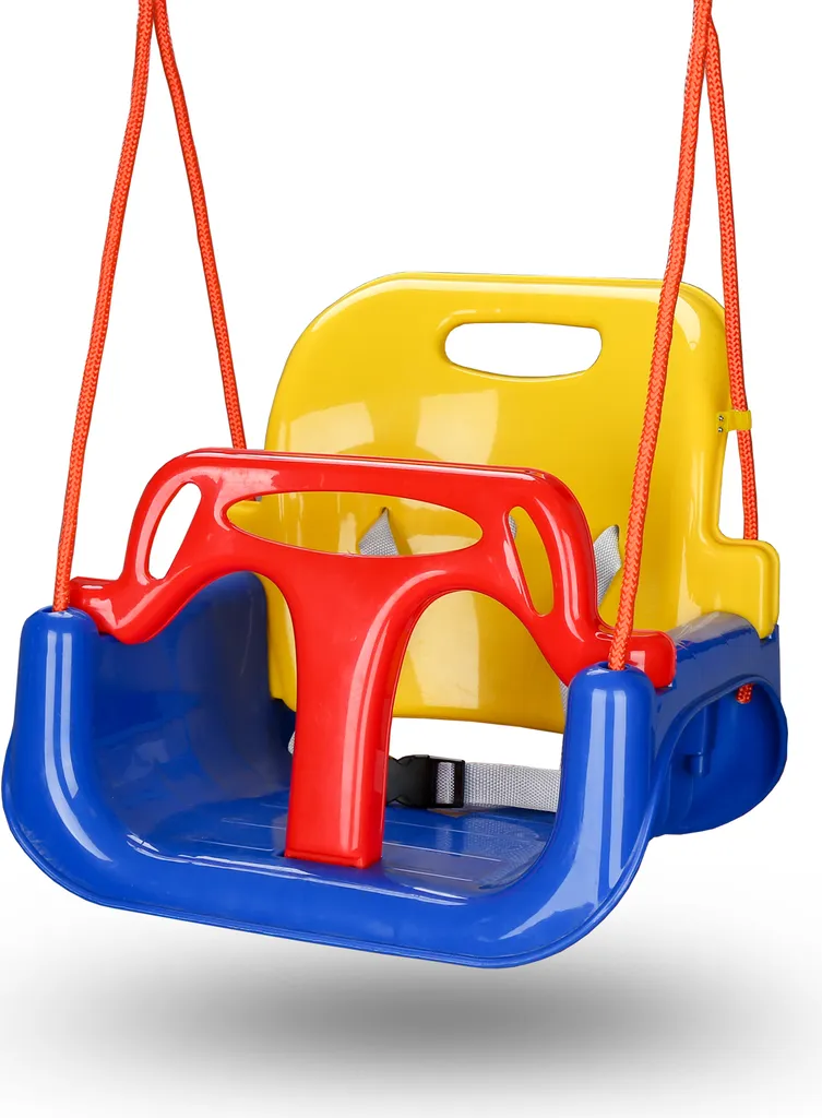 EINFEBEN Altalena per Bambini 3 in 1 - Telaio da Giardino Fino a 60kg