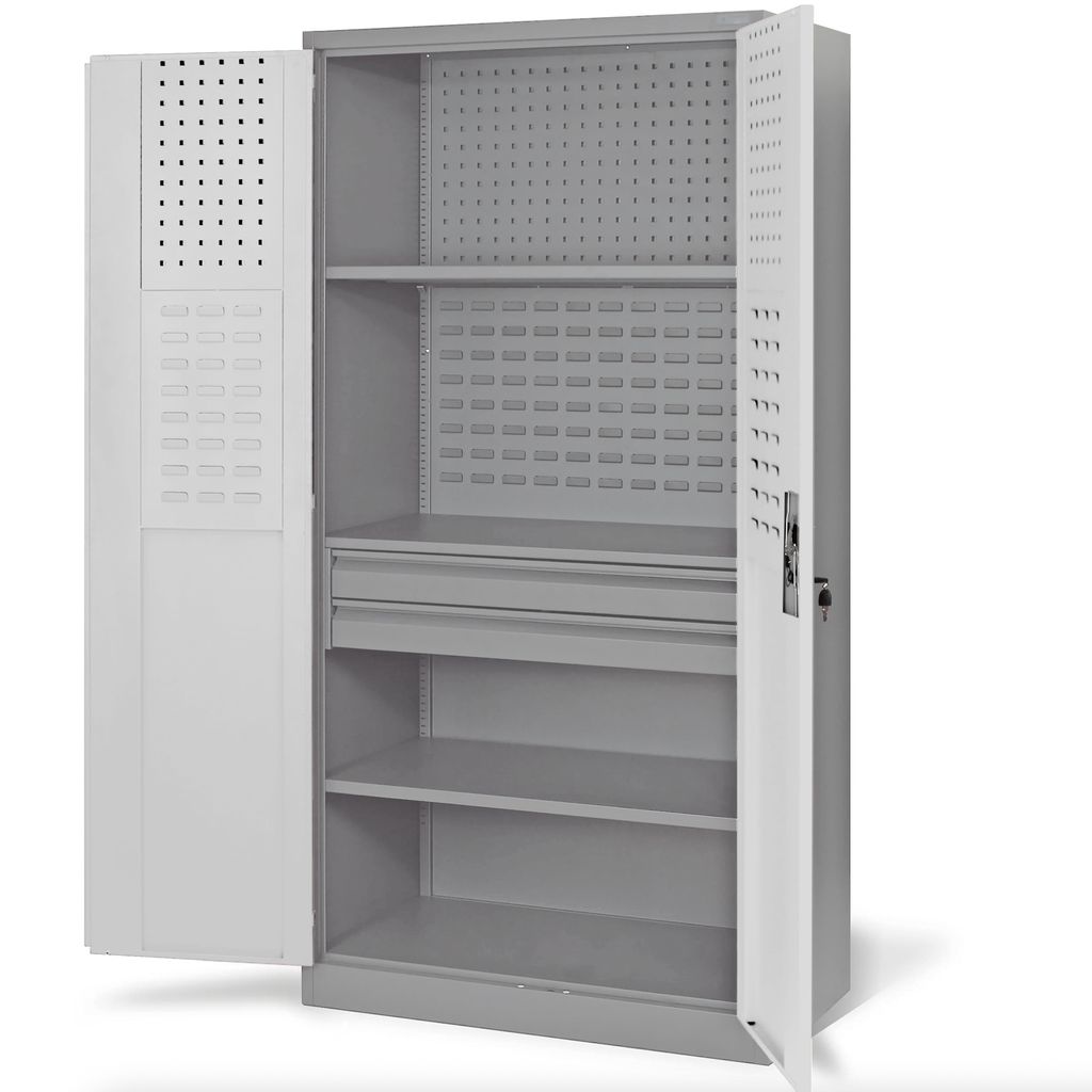 Armoire à outils Armoire d'atelier avec tiroirs Portes Image du produit 