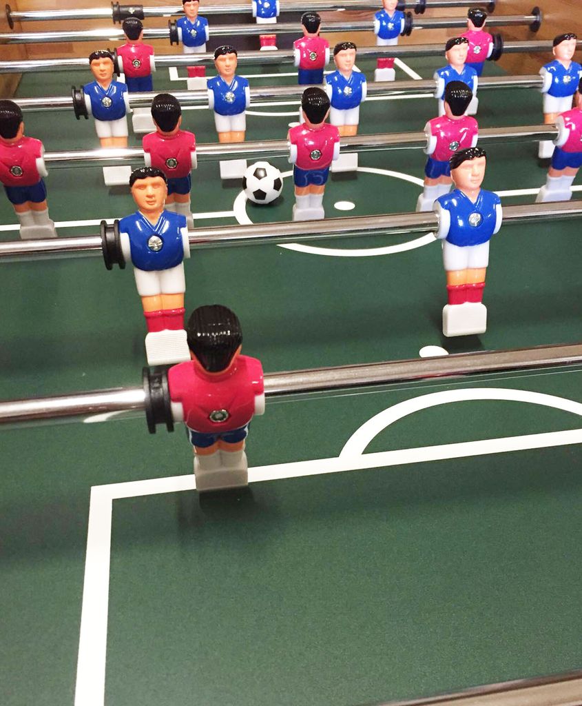 Profi Tischfußball Leeds Kicker, Tischkicker Kickertisch Produktbild 6