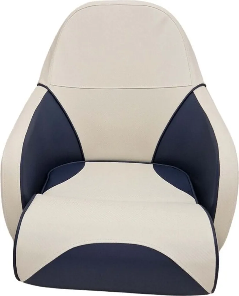 Siège de navigation Hollex Classic Moon blanc marine pour le confort