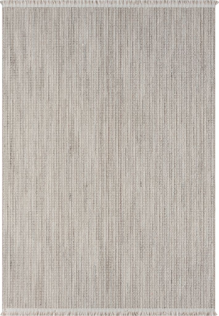 MY-RUG Teppich "Divya" Sisal-Optik, 230x160, Grau, meliert, rechteckig für Wohnzimmer, Flur, Schlafzimmer