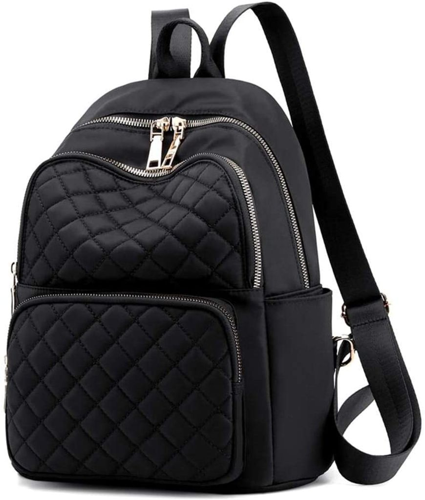 Rucksack Damen Rucksäcke Schule Uni Reisen Freizeit Job Mit Laptopfach Anti Diebstahl Tasche Schultertasche (Schwarz)