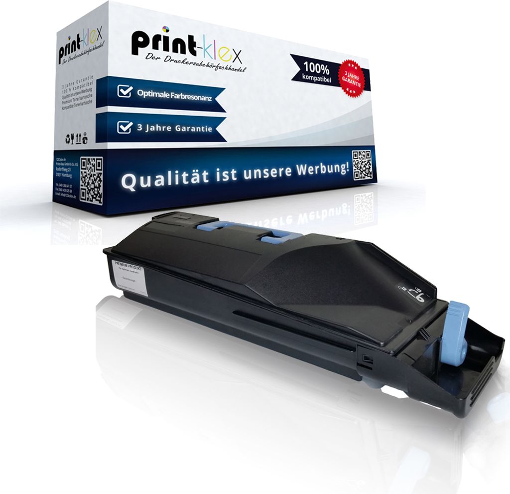 Kompatible Tonerkartusche für Kyocera8500 DN 1T02KA0NL0 TK880 TK 880 TK880K TK 880K TK-880K Black Schwarz - Office Plus Serie