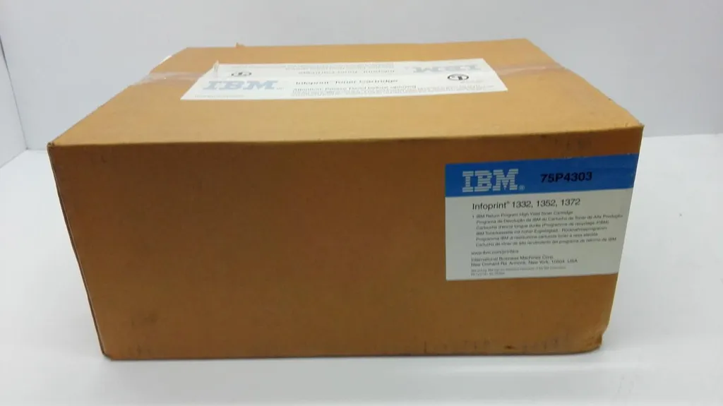 Cartouche toner IBM 75P4303 noir pour une impression laser de bureau