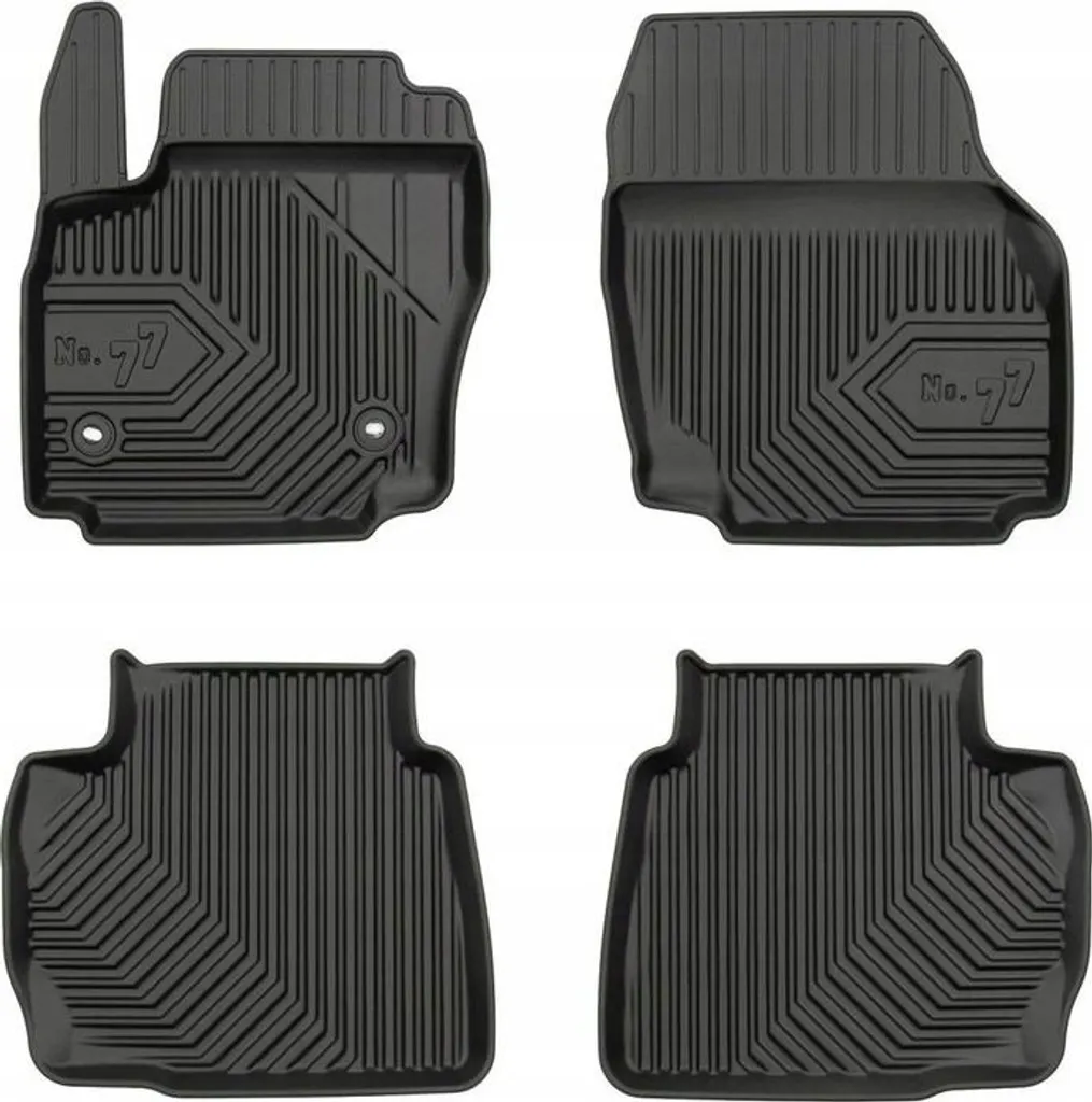 Tappetini Auto In Tessuto CARMAT TEXER Per Ford Mondeo IV (2012-2014) – Set 4 Pezzi, Nero