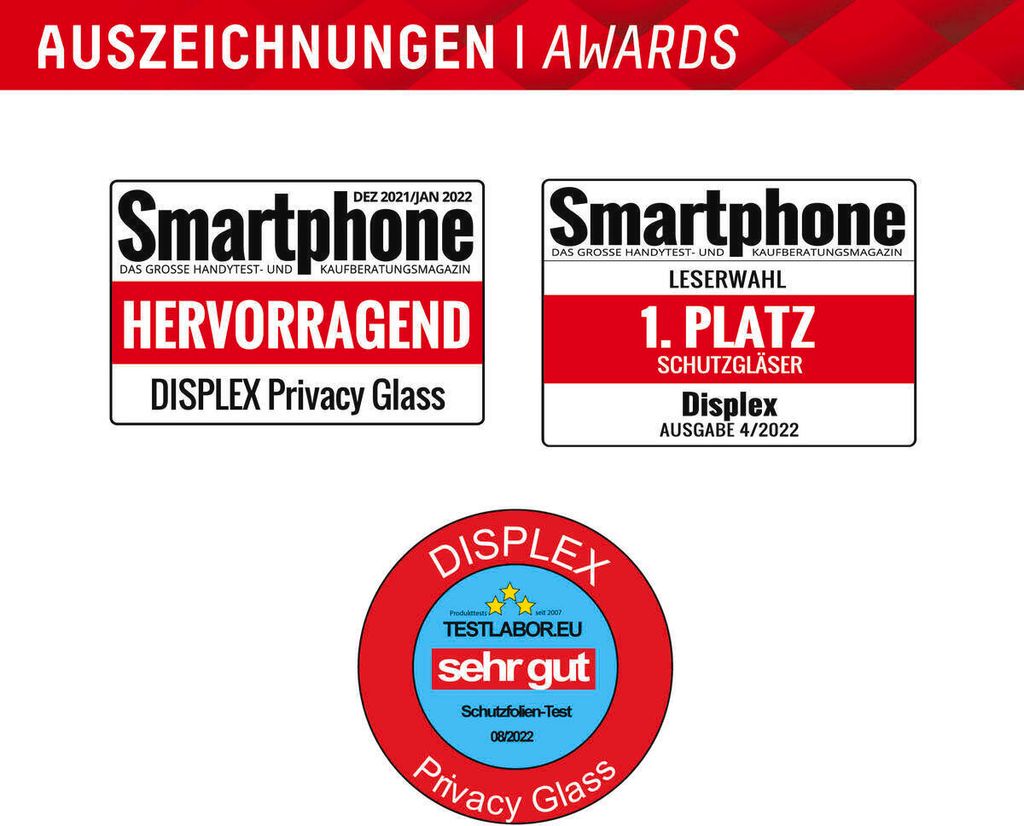 Displex Szkło ochronne z pełnym pokryciem - iPhone 15 / 15 Zdjęcie produktu 6