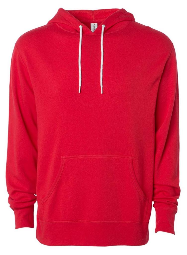 Independent - Hoodie zum Überziehen für Herren/Damen Uni LT3822 (XS) (Rot)