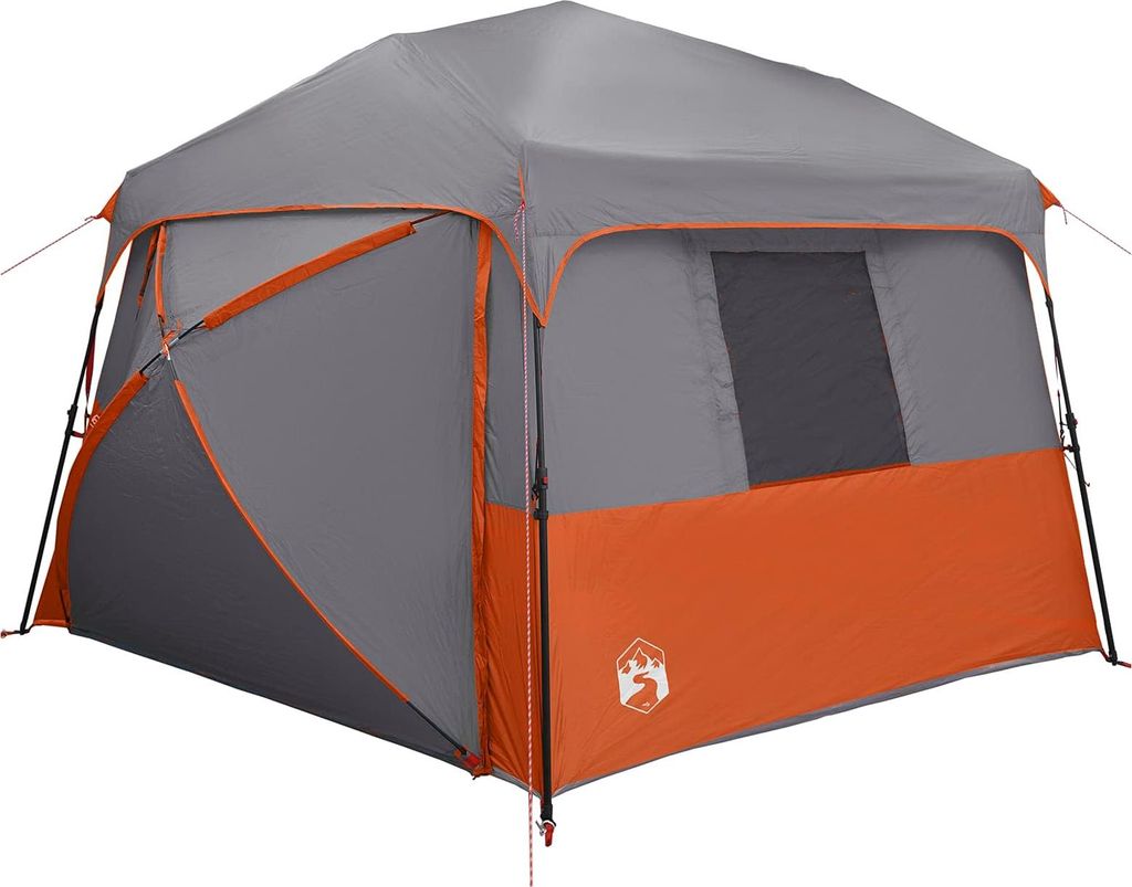 vidaXL Schnell aufbaubares Zelt mit Regenschutz für 12 Personen und schnellen Abbau