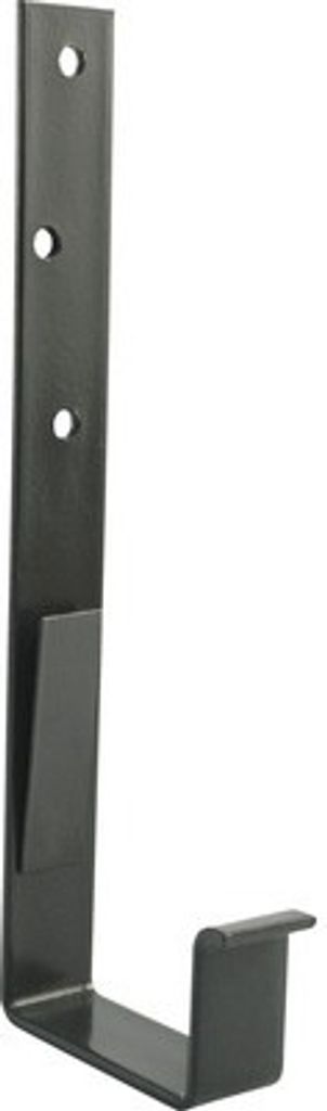 Marley Rinneneisen eckig verzinkt Anthrazitgrau RAL 7016 NW 70 mm