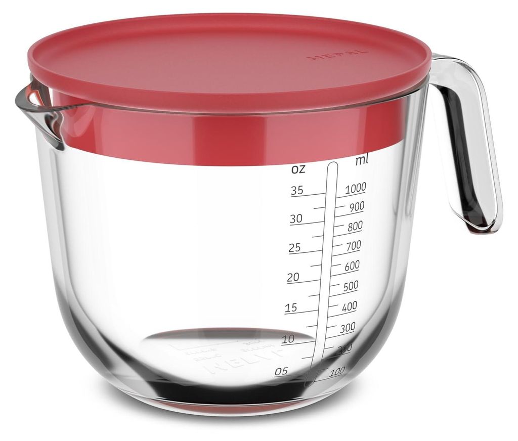 Mepal Chef, vaso medidor de vidrio, modelo Chef It, 1000 ml Imagen del producto 