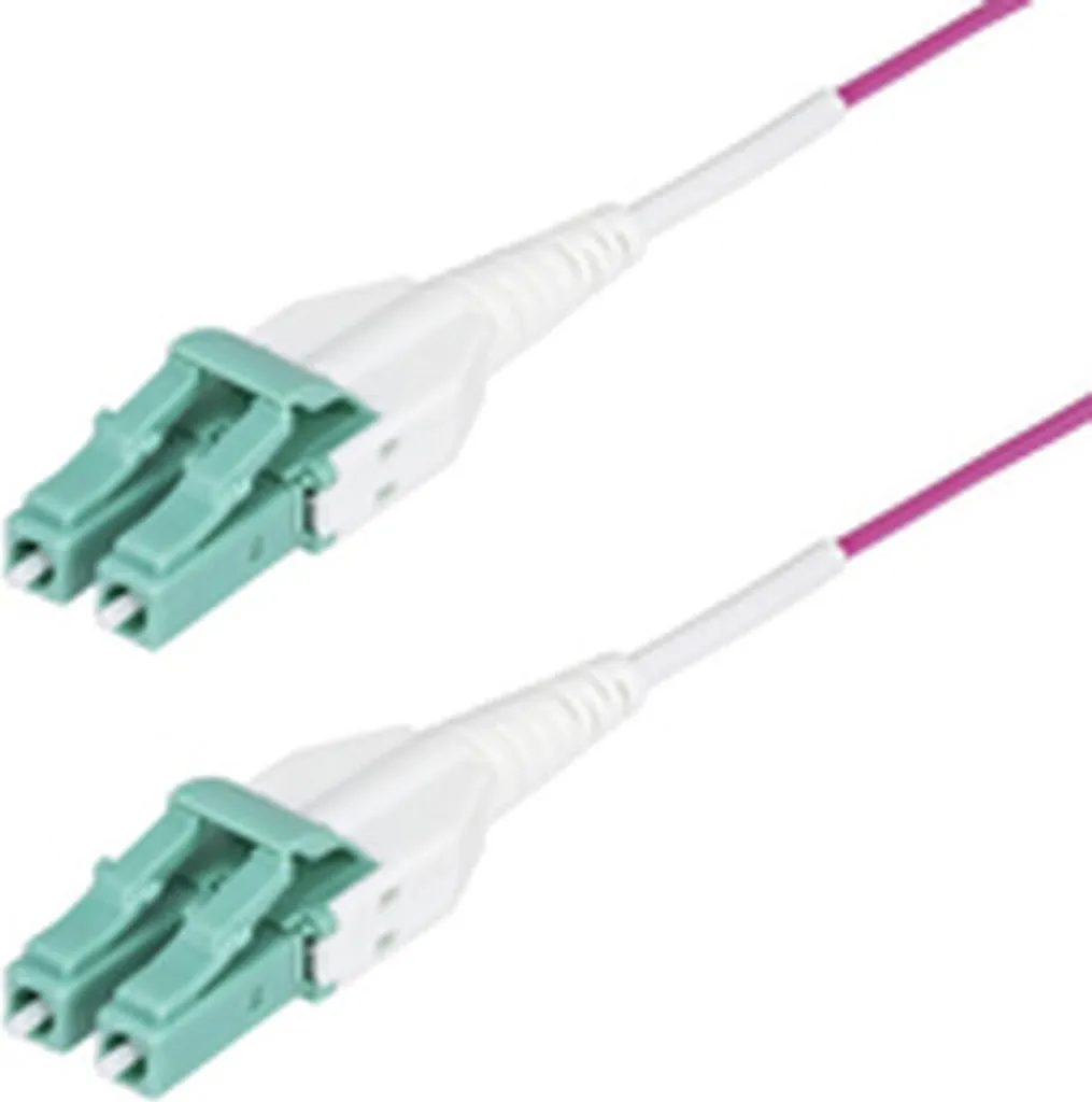 Cavo Fibra Ottica StarTech OM4 7m LC a LC Viola 100Gbps OM4RLCLC7M