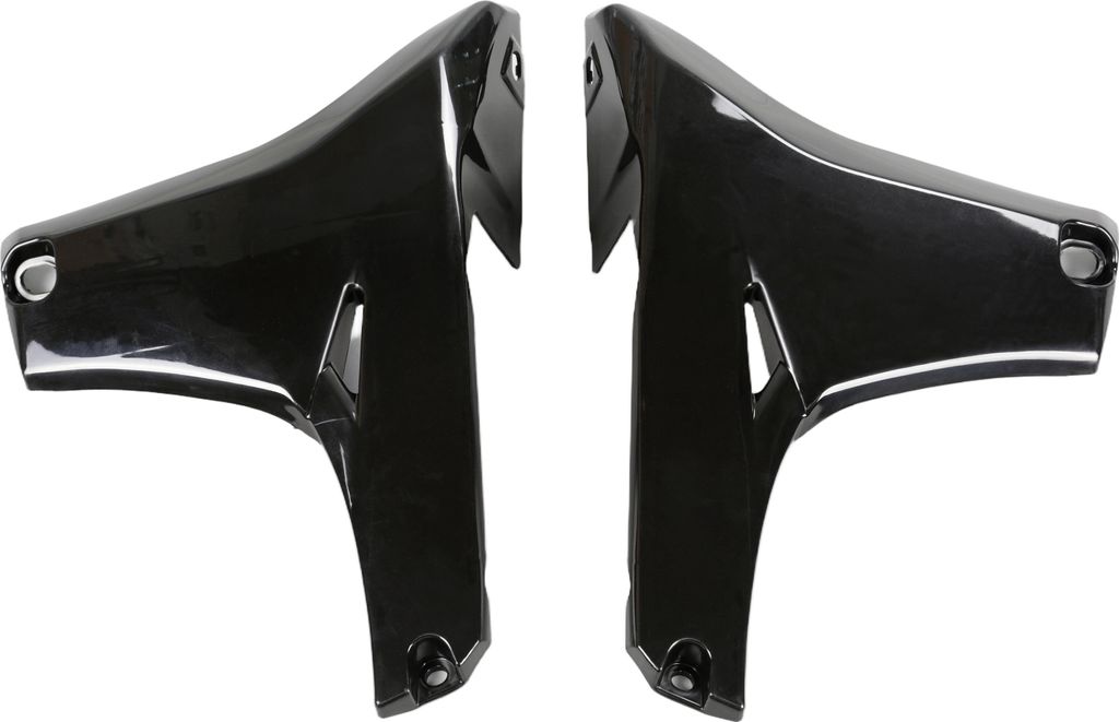 Kühlerverkleidung UFO PLAST 2-teilig Abdeckung Kühler, Farbe:schwarz