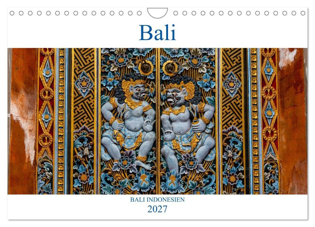 Bali Indonesien (Wandkalender 2027 DIN A4 quer), CALVENDO Monatskalender