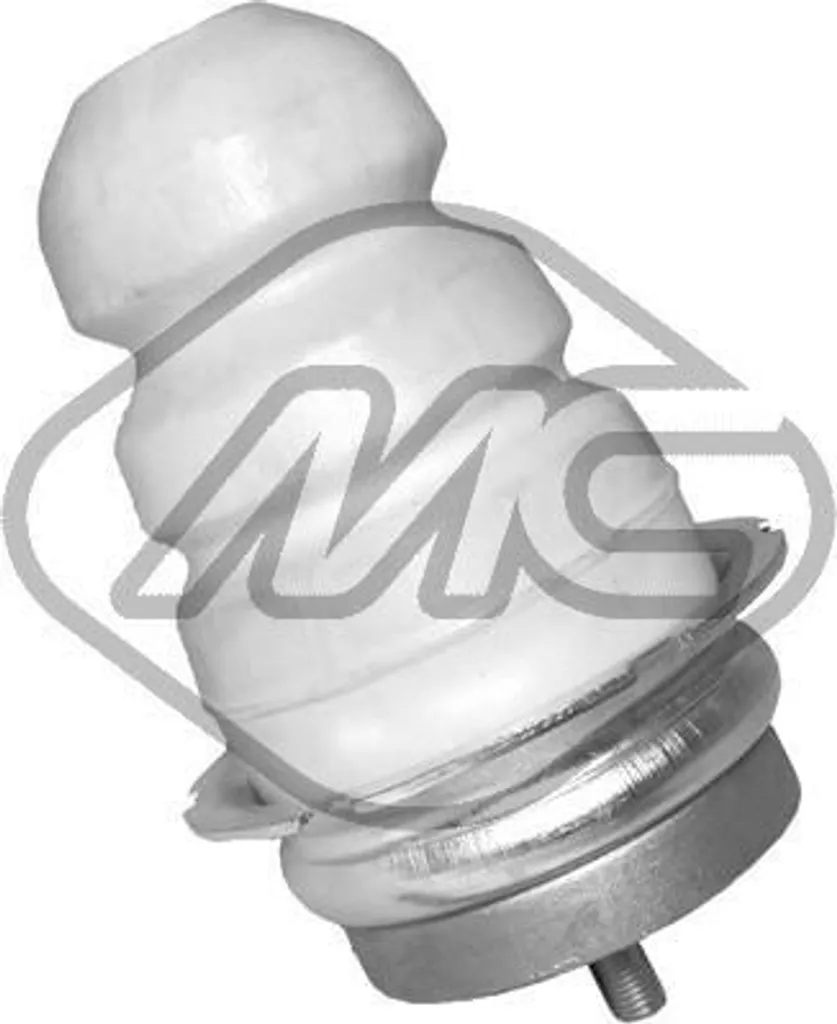 Tampon en Caoutchouc Metalcaucho 6528 pour Châssis Fiat Doblo OE 46817717