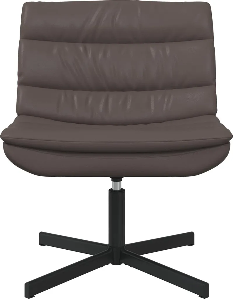 Sedia Girevole Marrone vidaXL 63x75x76 cm - Eleganza PU Lucido